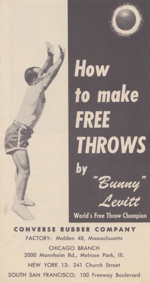 How to Make Free Throws Bunny Levitt Basketball Photo Converse Ad